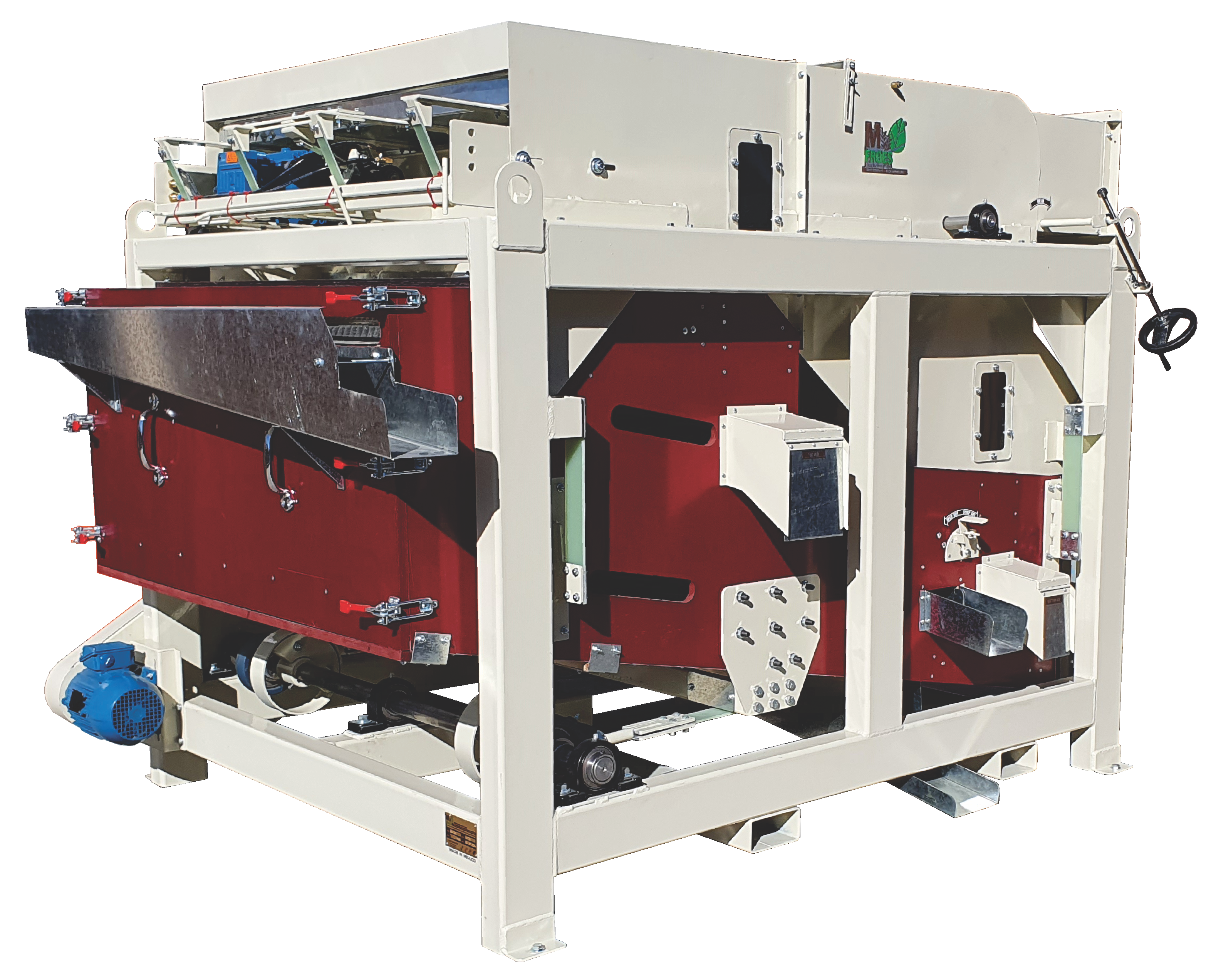 Seed Master GV260 air-screen seed cleaner manufactured by MFroes
